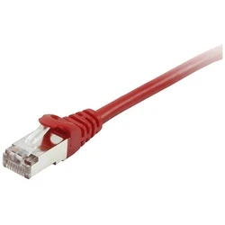 Καλώδιο Δικτύου Equip Cat6 S/FTP 2xRJ45 0.50m Red LSZH Polybag