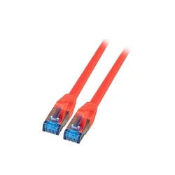 Καλώδιο Δικτύου EFB RJ45 S/FTP,Cat.6A,Cat7 TPE superflex,1m,Red