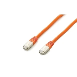 Καλώδιο Δικτύου Equip Cat6A S/FTP 2xRJ45 3.00m Orange Plat.LSZH Polybag