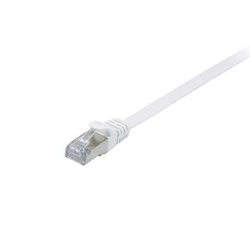Καλώδιο Δικτύου Equip Cat6A U/FTP 2xRJ45 3.00m White Flach LSZH