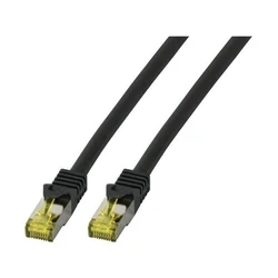Καλώδιο Δικτύου EFB RJ45 S/FTP,Cat.6A,LSZH,Cat.7 Rohk.,2m,Black