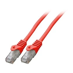 Καλώδιο Δικτύου EFB RJ45 U/UTP, Cat.6, LSZH, CCA, 1m, Red