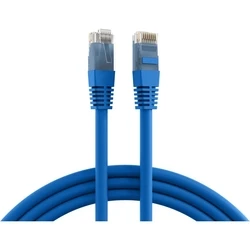 Καλώδιο Δικτύου EFB RJ45 U/UTP, Cat.6, PVC, CCA, 2m, Blue