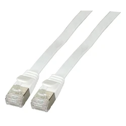 Καλώδιο Δικτύου EFB RJ45 FlachU/FTP, Cat.6A, PVC, 2m, White
