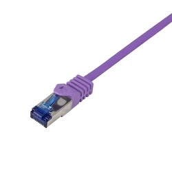 Καλώδιο Δικτύου Logilink Ultraflex, Cat.6A, S/FTP, violett, 1 m