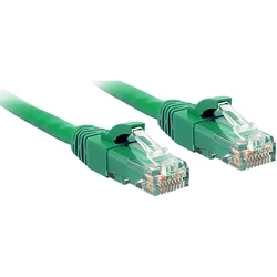 Καλώδιο Δικτύου Lindy Cat6 U/UTP Green 0.50m