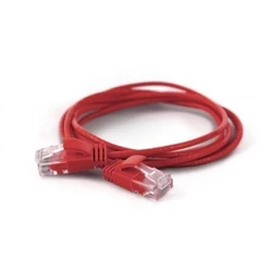 Καλώδιο Δικτύου Wantec UTP CAT6a d=2,8mm 1,00m Red