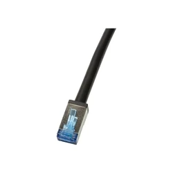 Καλώδιο Δικτύου Logilink Outdoor PE CAT.6A S/FTP, Black, 7,5m