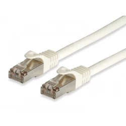 Καλώδιο Δικτύου Equip Cat6A S/FTP 2xRJ45 1.00m White Cat7ProLSZH Polybag