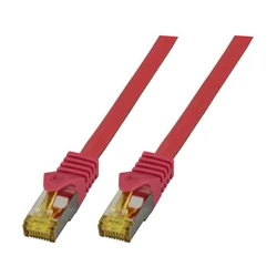 Καλώδιο Δικτύου EFB RJ45 S/FTP,Cat.6A,LSZH,Cat.7 Rohk.,1m,Red