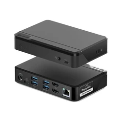 Docking Station Alogic Twin HD Type-C & USB-A 85W