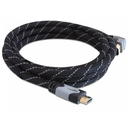Καλώδιο HDMI Delock Ethernet A -> A M/M 3.00m 90° above 4K