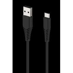 Καλώδιo USB 2GO charging/data Type-C 1m Black