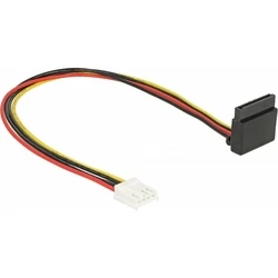 Καλώδιo Delock Power Floppy 4Pin Bu > SATA 15Pin Bu 0.30m