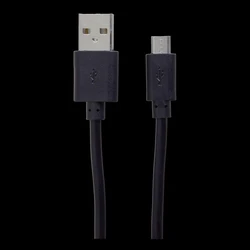 Καλώδιo USB 2GO charging/data Micro-1m PET-B Black