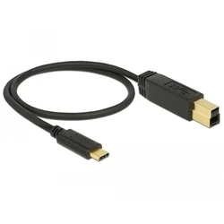 Καλώδιo USB Delock 3.1 Gen2 C > B 1.0m Black