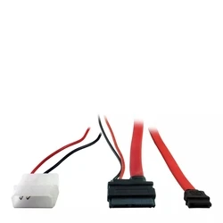 Καλώδιo Inter-Tech Slim DVD Anschluss SATA + Power 0,3/0,3 m