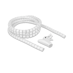 Διαχείρισης Καλωδίων Delock spiral hose m. insertion tool 2,5m x 20mm White