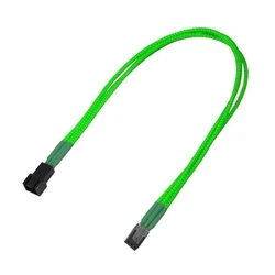 Καλώδιo Nanoxia 3-Pin extension, 30 cm, Single, neon-Green