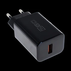 Φορτιστής Πρίζας 2GO 18W 1x Type-C Black