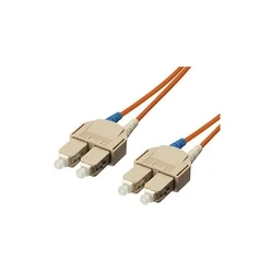 Καλώδιο Οπτικής Ίνας Equip LWL SC->SC 1.00m Multimode Duplex OM1 or Polybag