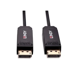 Καλώδιο DisplayPort Lindy 50m Fibre Optic Hybrid 2.0 UHBR10