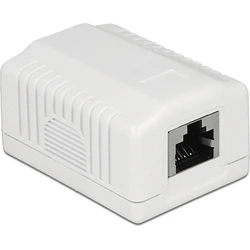 Πρίζα Δικτύου Delock Anschlussdose 1Port Cat.6A LSA
