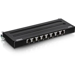Patch Panel Trendnet 8-Port Cat6A unshielded (10" wide)