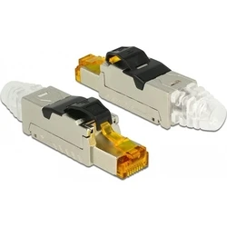 Βύσμα Δικτύου Delock RJ45 connector field assembly Cat.6A Metall