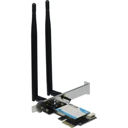 Κάρτα Δικτύου Inter-Tech Wi-Fi 6 PCIe Adapter EP-134 Antenne,Bluetooth 5.2