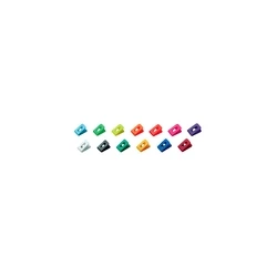 WEDO πλαστικό κλιπ Laurel Signal 1, χρωματιστό (WEDO Klemmer Kunststoff Signal 1 Laurel)
