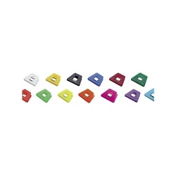 WEDO Klemmer Kunststoff Laurel Signal 2 - Πλαστικοί σφιγκτήρες (ποικιλία χρωμάτων)