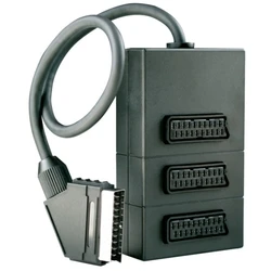 Αξεσουάρ Εικόνας Schwaiger Scart-Verteiler 3-fach Black