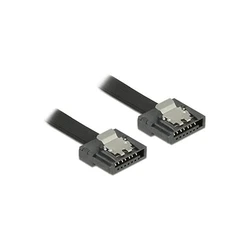 Καλώδιο Delock SATA-SATA III -> SATA M/M 1.00m FLEXI Black