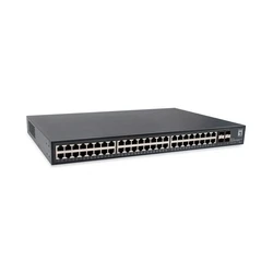 Network Switch LevelOne 48x GE GTU-5211 4x10GSFP+19"