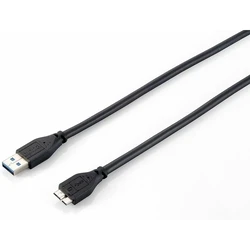 Καλώδιο USB Equip USB-A 3.0 -> micro B M/M 1.80m Black Polybag