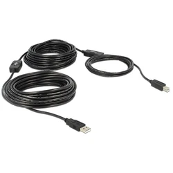 Καλώδιο USB Delock USB A -> B M/M 20.00m active sw