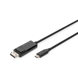 Αντάπτορας USB Digitus USB Typ C>DisplayPort bidirectional Adapter 8K 2m