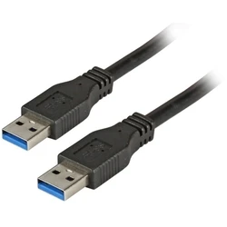 Καλώδιο USB EFB USB3.0 A-A,M/M,1,0m,Black,Premium