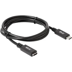 Καλώδιο USB Club 3D USB 3.2 Type-C 1m extension 5Gbps M/F