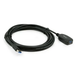 Καλώδιο USB Equip USB-A 3.0 -> A Verl. M/F 5.00m 5Gbps aktiv6Black