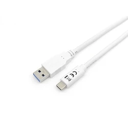 Καλώδιο USB Equip USB-A 3.2 -> C M/M 1.00m 3A/20V ws