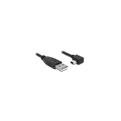 Καλώδιο USB Delock USB A -> Mini-B M/M 1.00m 90°