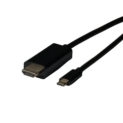 Καλώδιο HDMI EFB USB3.2 HDMI 1.4, C-HDMI M/M, 4K@30Hz,2m