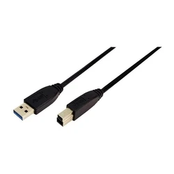 Καλώδιο USB Logilink A -> B M/M 2.00m Black