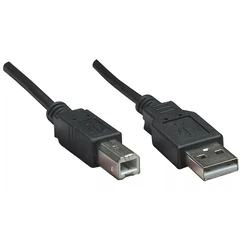 Καλώδιο USB Manhattan A -> B M/M 3.00m Black