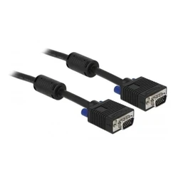 Καλώδιο VGA Delock D-Sub15 -> D-Sub15 M/M 1.00m schwa