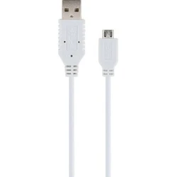 Καλώδιο USB Schwaiger 2.0 St. A->2.0 Micro B 2,00m White