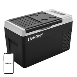 Euhomy CF004 Portable Fridge 19L 12V Black