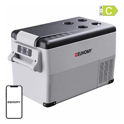 Euhomy Portable Solar Fridge 30L - Ecru (Beige)